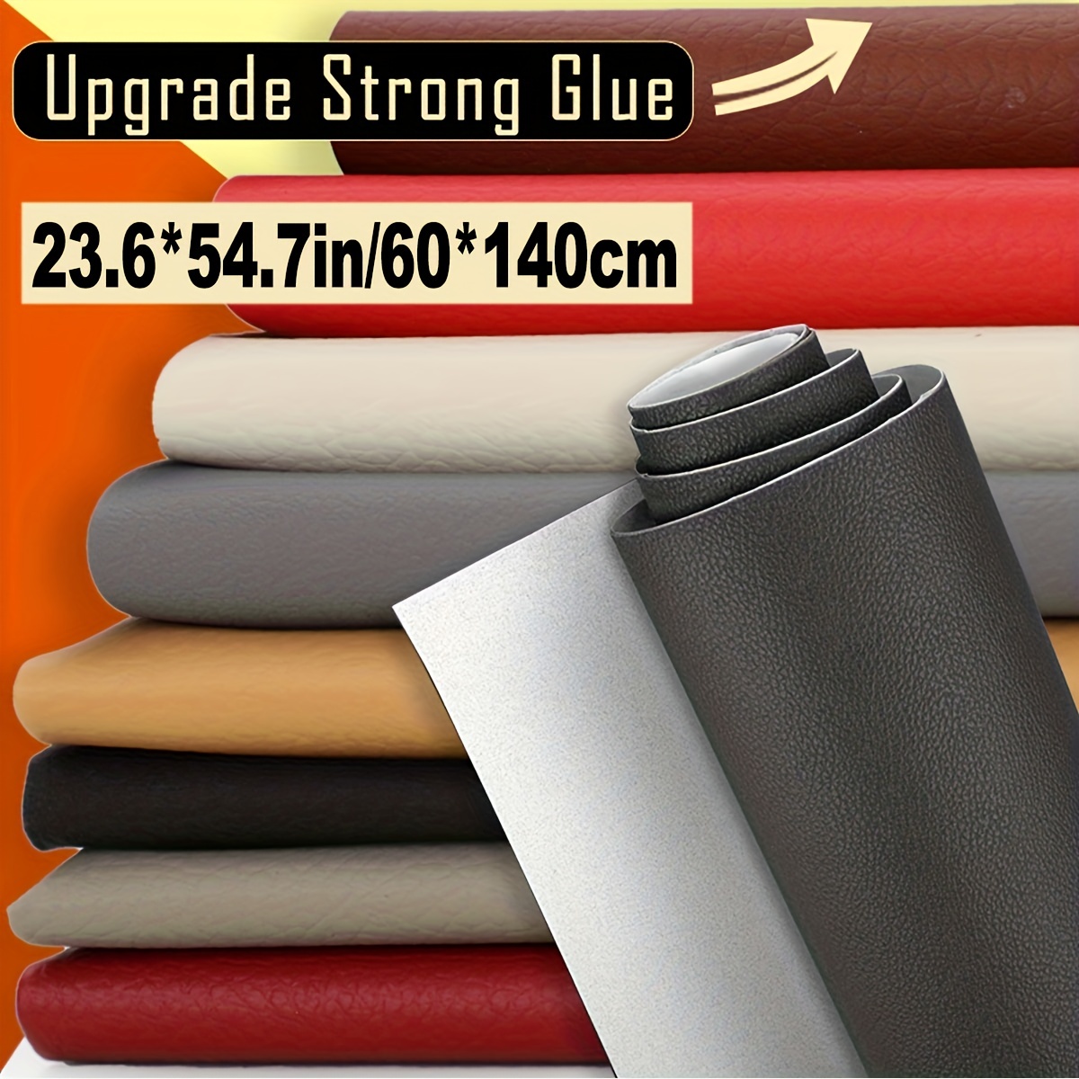 

Ready Stock Pu Leather Repair Patch Self-adhesive Clothing Sofa Repair Car Seat Interior Sofa Faux Leather Sticker