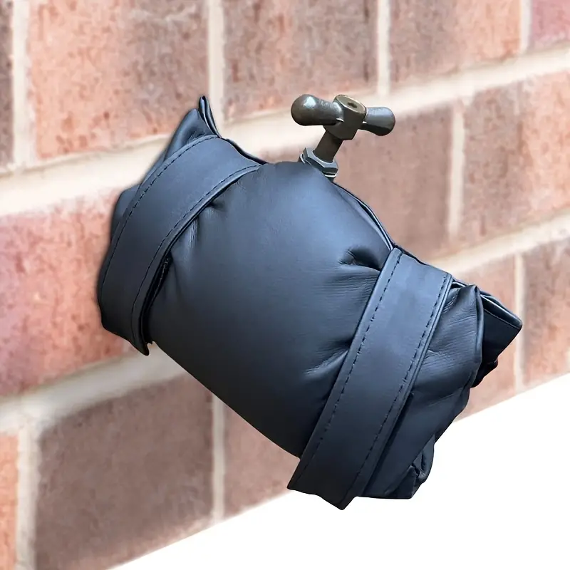 Leather Faucet Anti freeze Protective Cover Large Outdoor - Temu