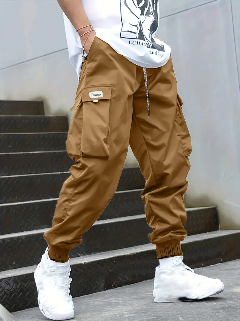 Brown Cargo Pants with Sneakers Outfits (79 ideas & outfits)