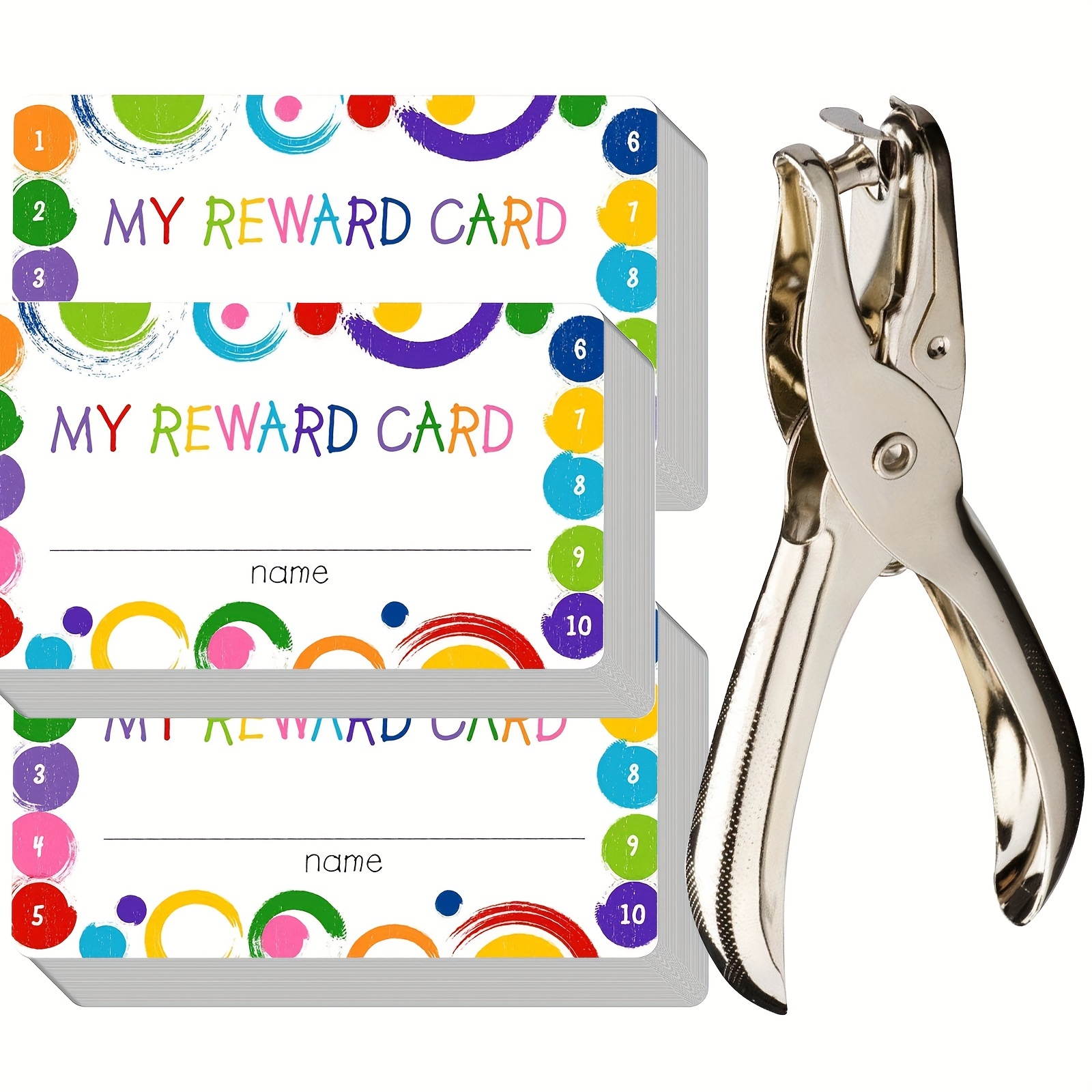 Reward Punch Card Printable - Temu