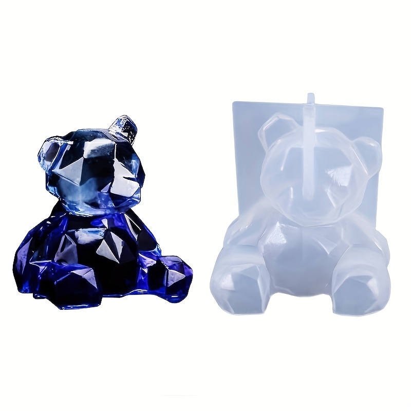 Diy Gummy Bear Resin Molds 3 Sizes Available Resin Casting - Temu