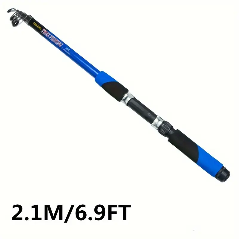 Ftk Ultra Light Fibreglass Fishing Rods Portable Outdoor - Temu