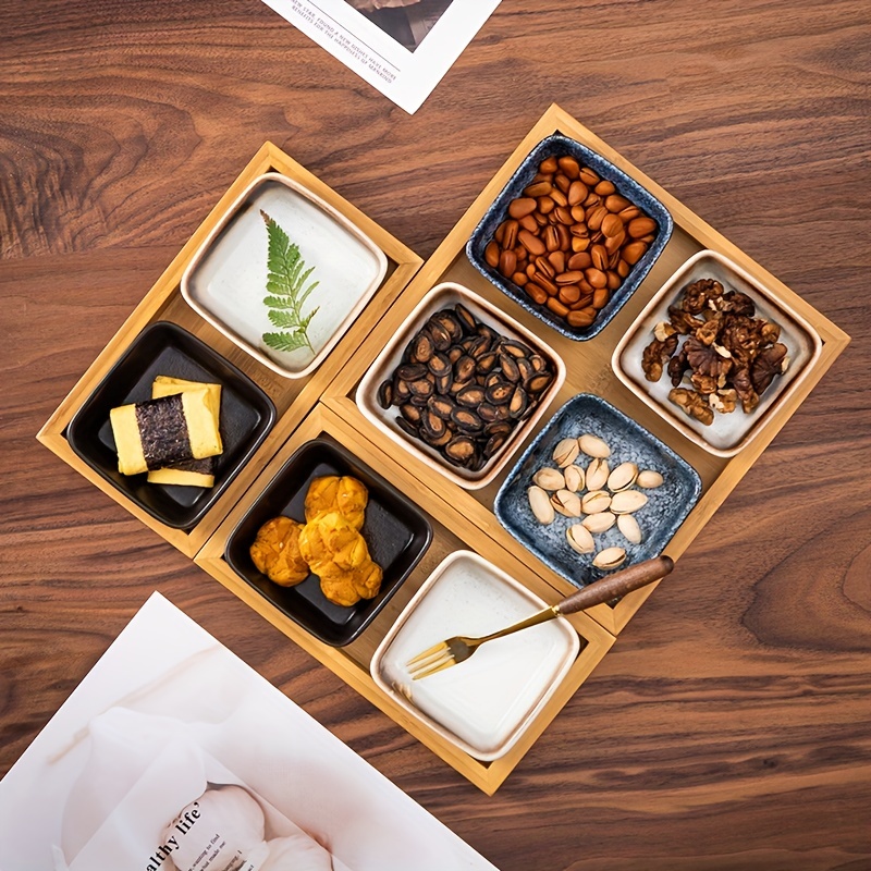 Posh Snack Bowl Set with Tray