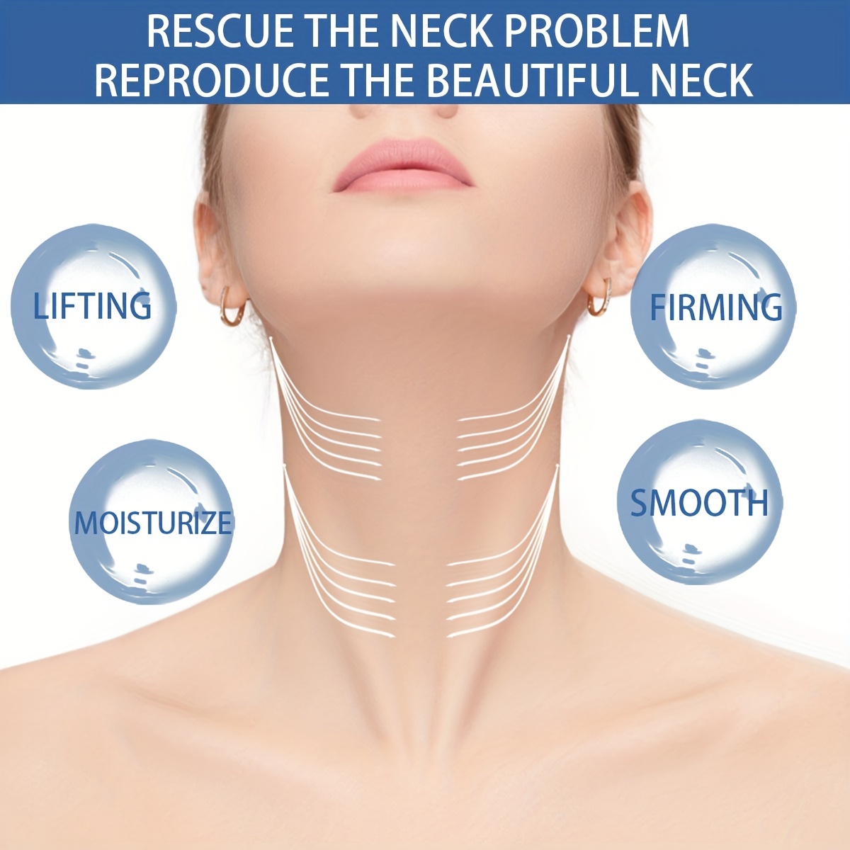 Neck Firming Cream - Nourishes, Tightens, Increases Elasticity, Non-Irritating
