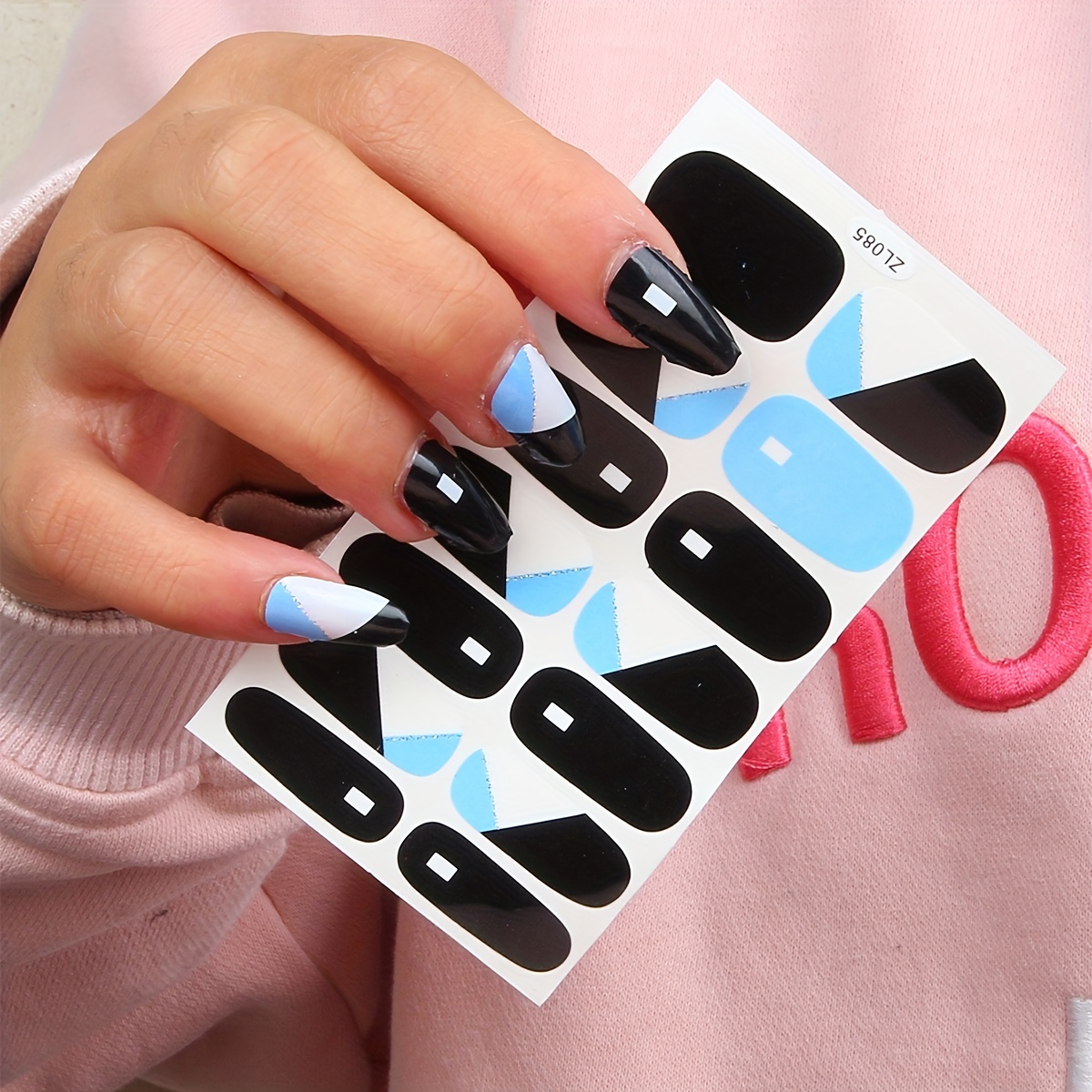 Nail Art Sticker Nails Art Decoration Manicure Shiny Nail Decals