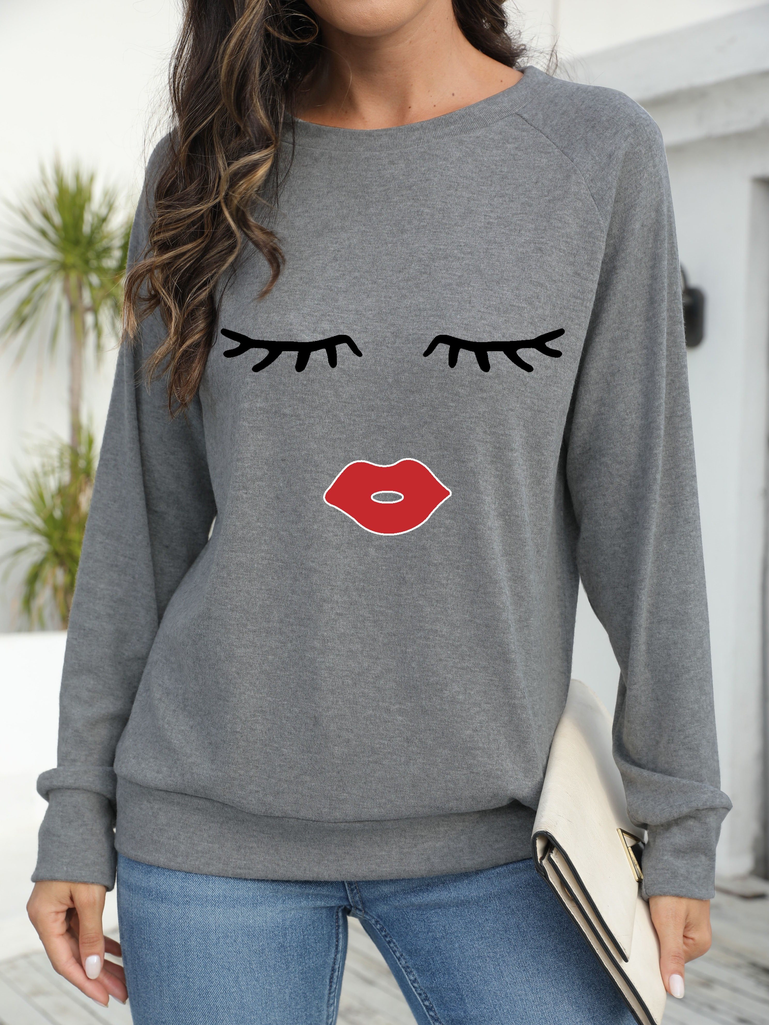 Lip 2025 print sweatshirt