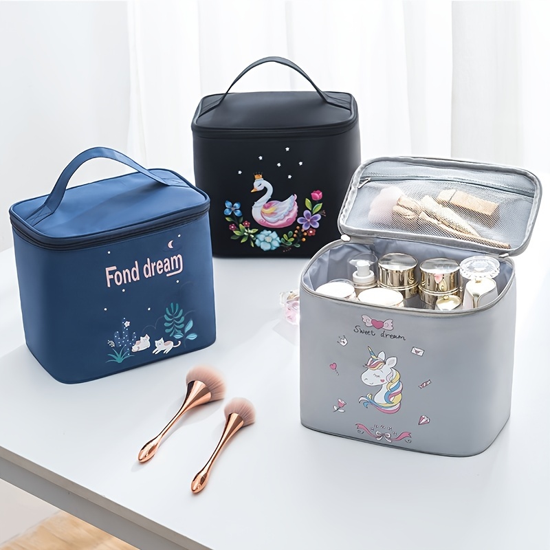 Portable Cosmetic Bag Large Capacity Waterproof Toiletry Bag