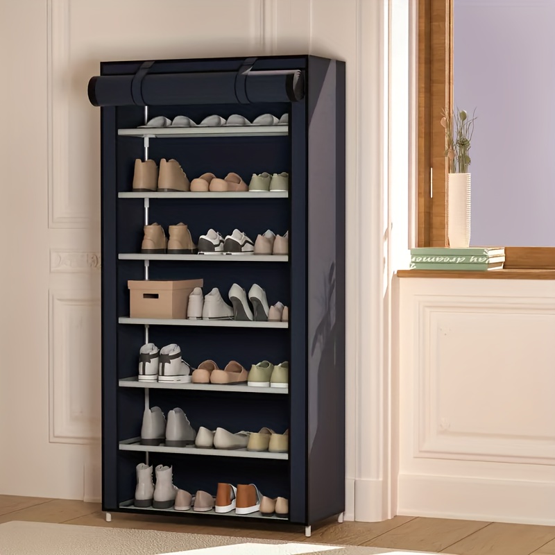 Storage Cabinet Plastic Shelves Organizer Shoe Cabinets for Closet Hallway  Bedroom Entryway - China Shoe Cabinets, Shoe Shelves