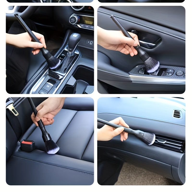 Car Interior Detailing Brush,Soft Bristle Cleaning Brush Car Detailing  Brush Dusting Brush,Car Interior Cleaning Tool,Auto Detail Brush Car Dash