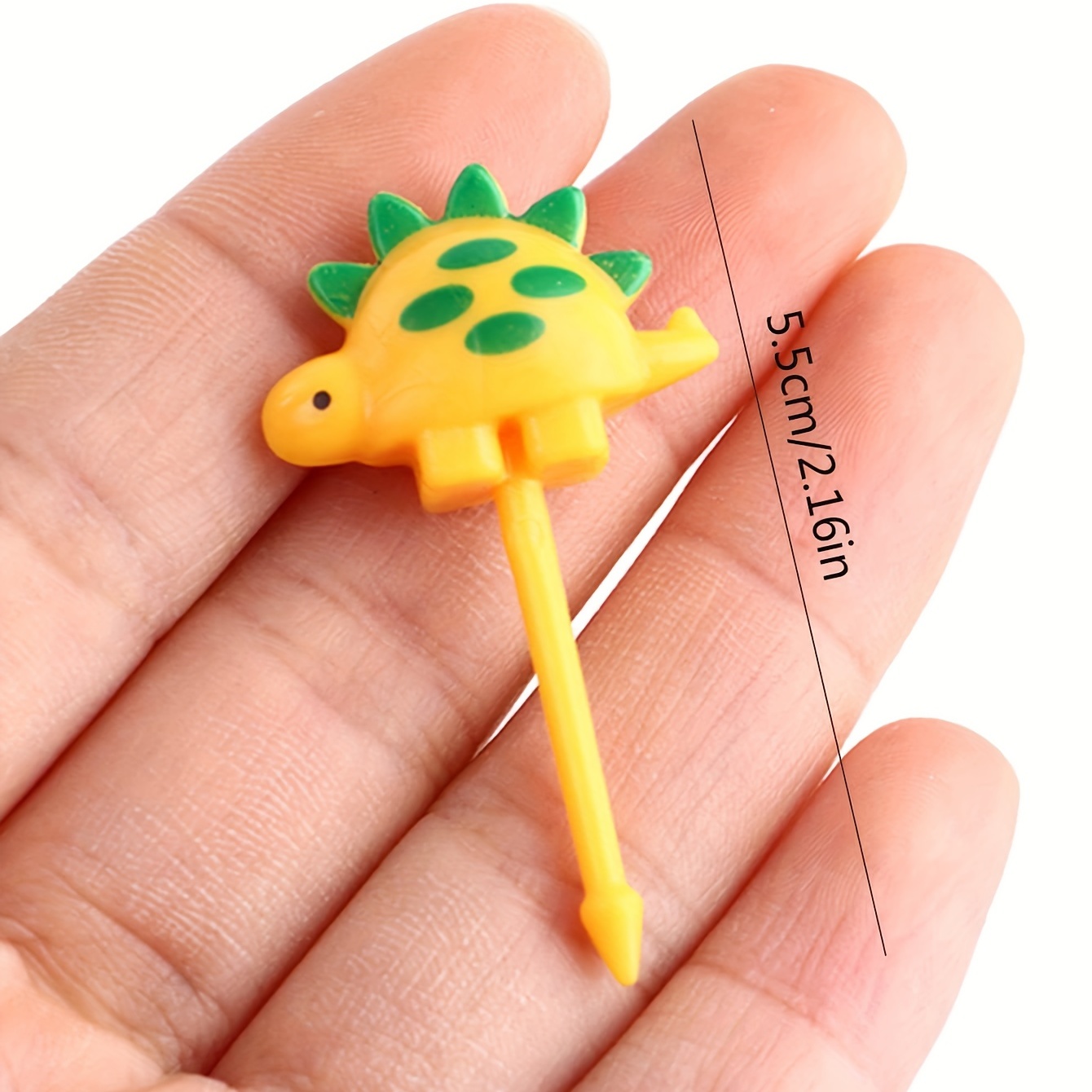 Dinosaur Detail Fruit Fork Animal Food Picks For - Temu