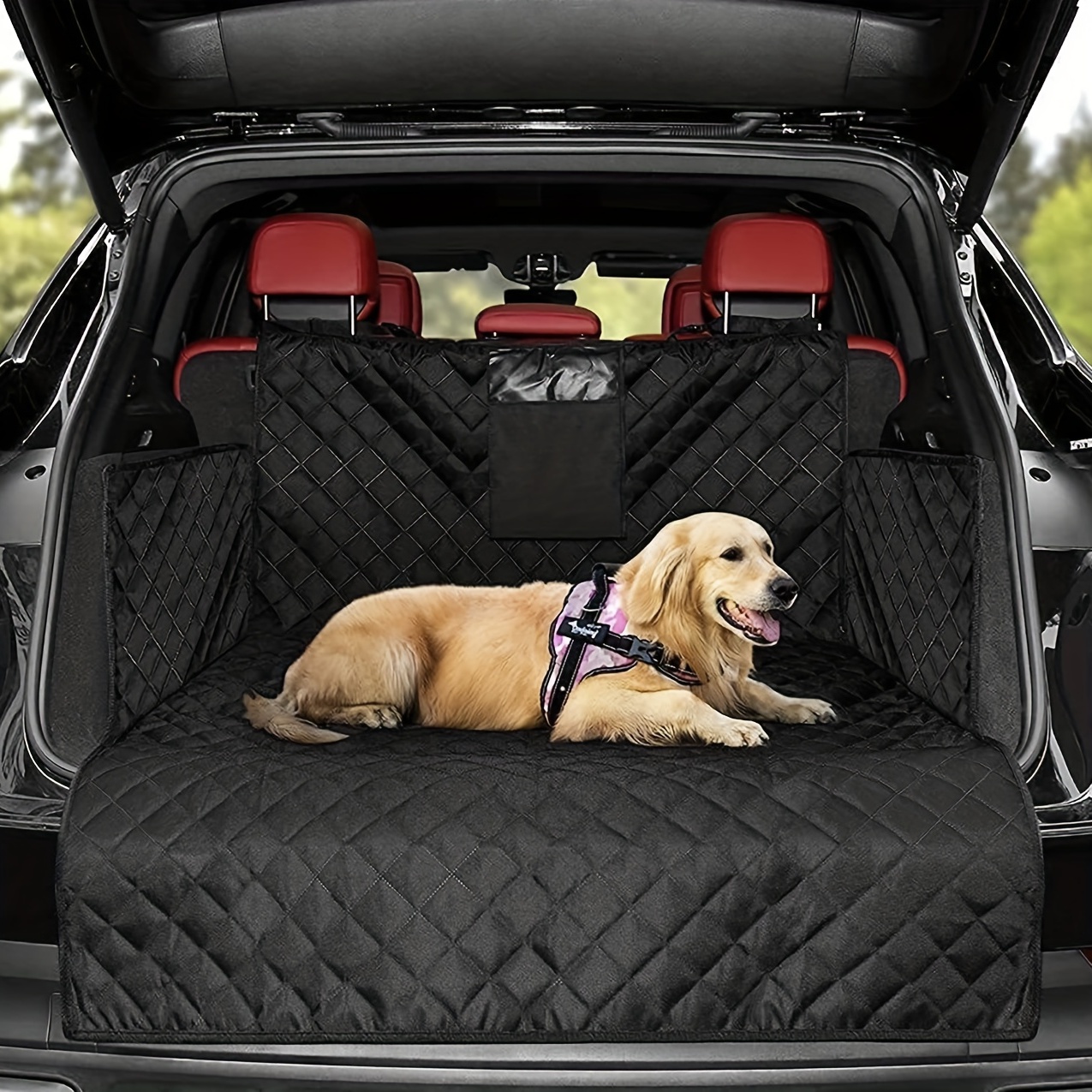 Pet Dog Car Seat Cover Hammock Waterproof Truck SUV van Back Rear Protector  Mat