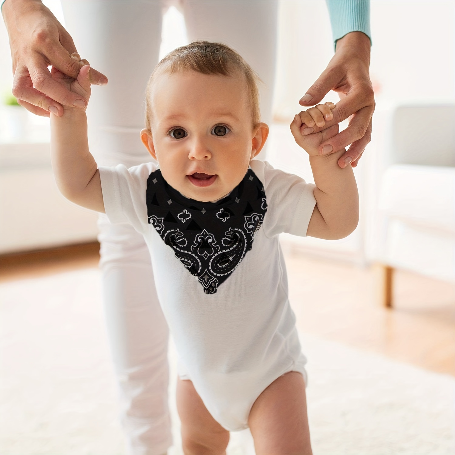Novedosos babero bandana para que tu bebé esté a la moda - Mega Baby