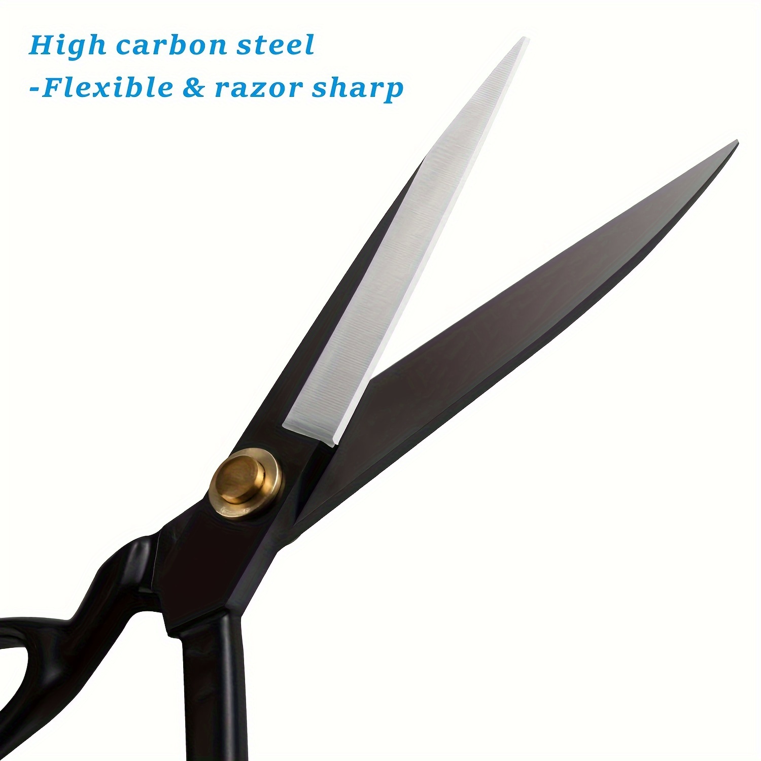 Left Handed Sewing Scissors 10 inch Fabric Shears Professional Dressmaking  Scissors, High Carbon Steel Heady Duty Scissors for Leather Sewing, Fabric