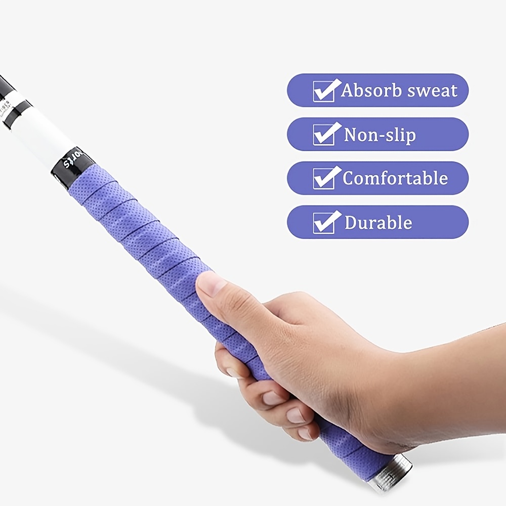 Grip-Tek Grip Tape – Ruban adhésif pour poignées de vélos, raquettes de  tennis, outils de jardin, haltères et bien plus encore (longueur de 1,8 m)