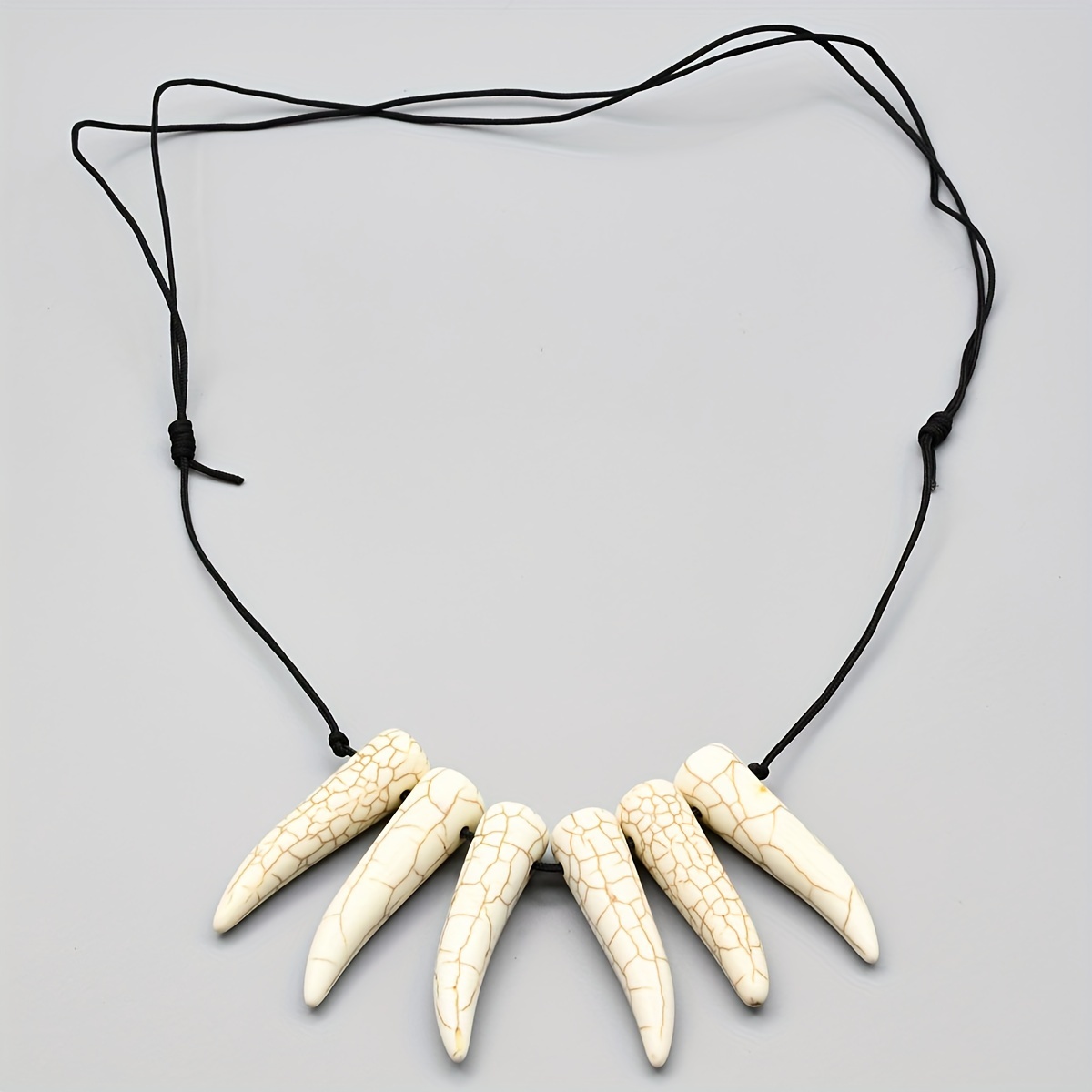 Crocodile hot sale tooth necklace