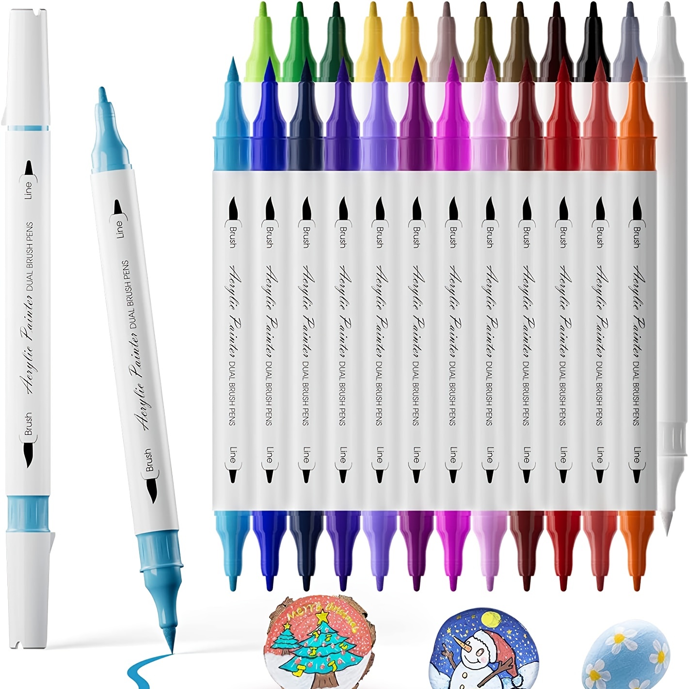Markers For Adult Coloring Book 24/12 Colors Art Markers Set - Temu United  Arab Emirates