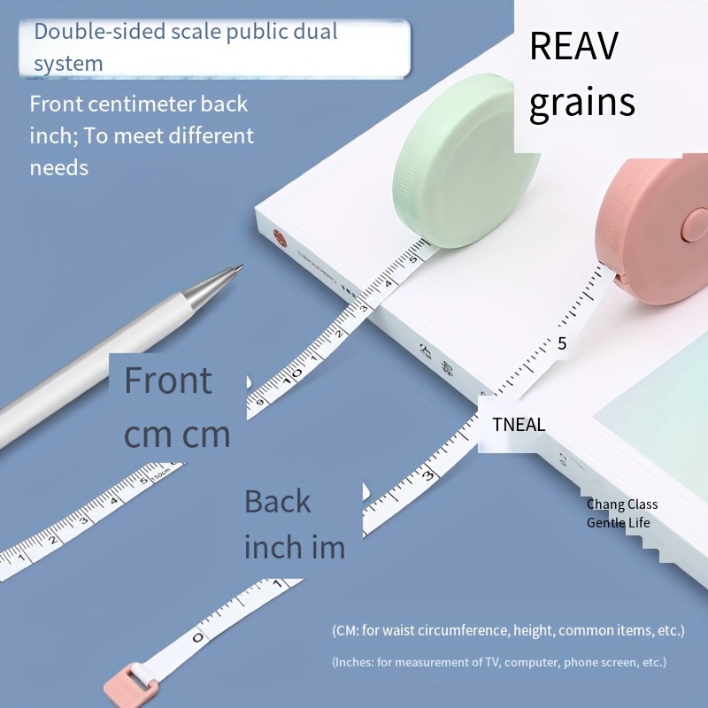 Mini tape measure portable student meter ruler soft ruler