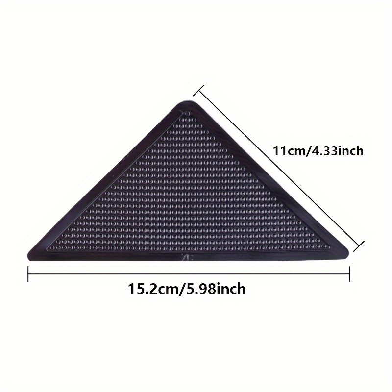 Triangular Rug Pad Grippers Rug Tapes Non slip Reusable - Temu