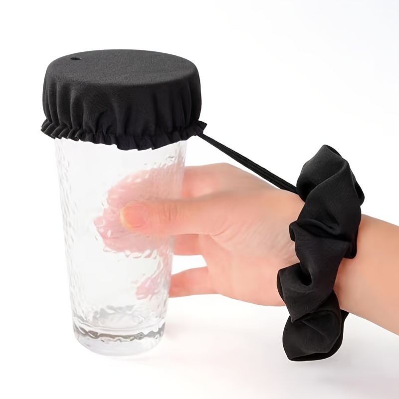 Nightcap Drink Cover Scrunchie,drink Protector Scrunchie, Drink Covers Anti  Spike With Straw Hole, Reusable And Washable