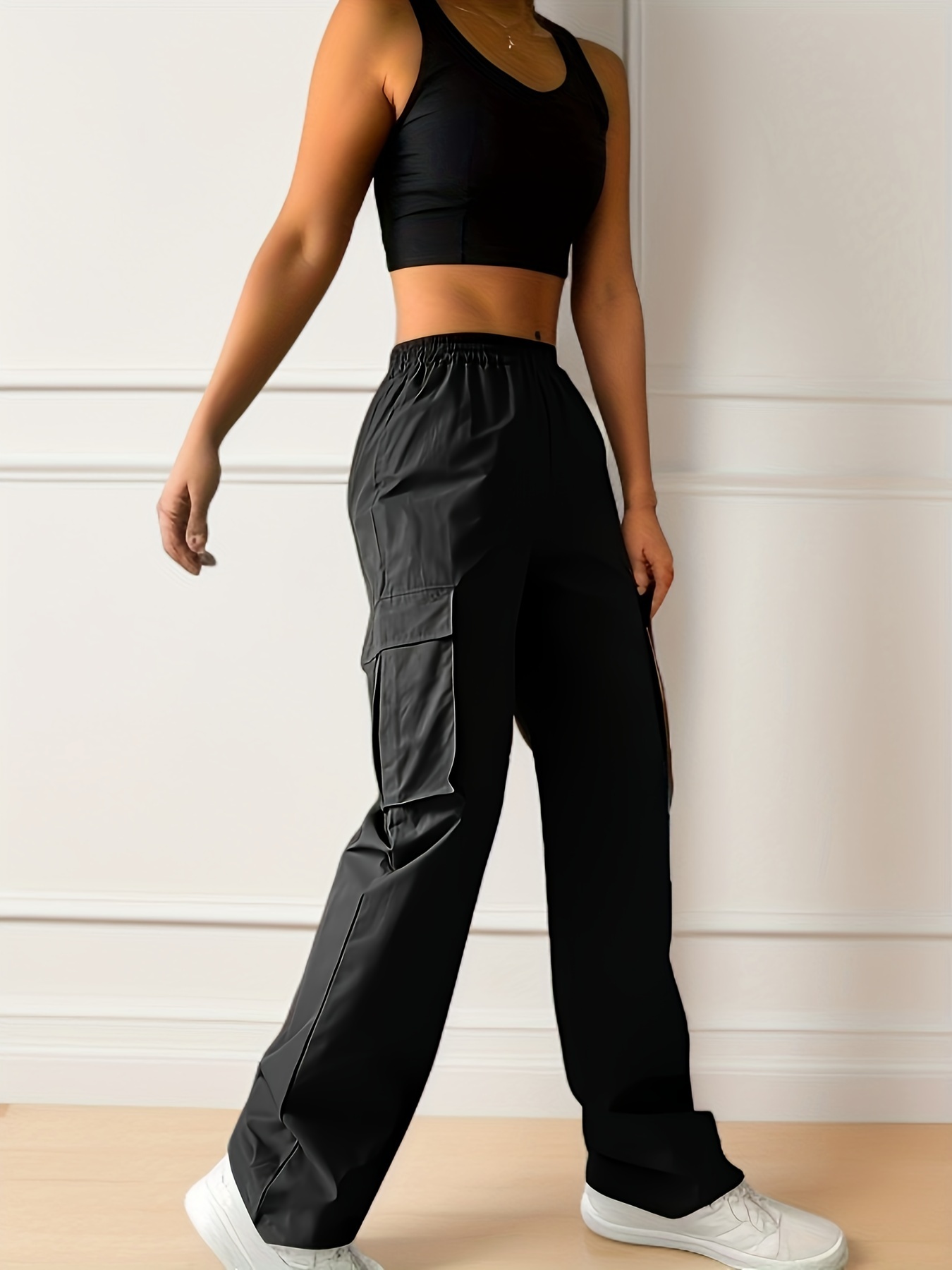 Yoga Cargo Pants-women's Pants-cargo Pants-full Length 