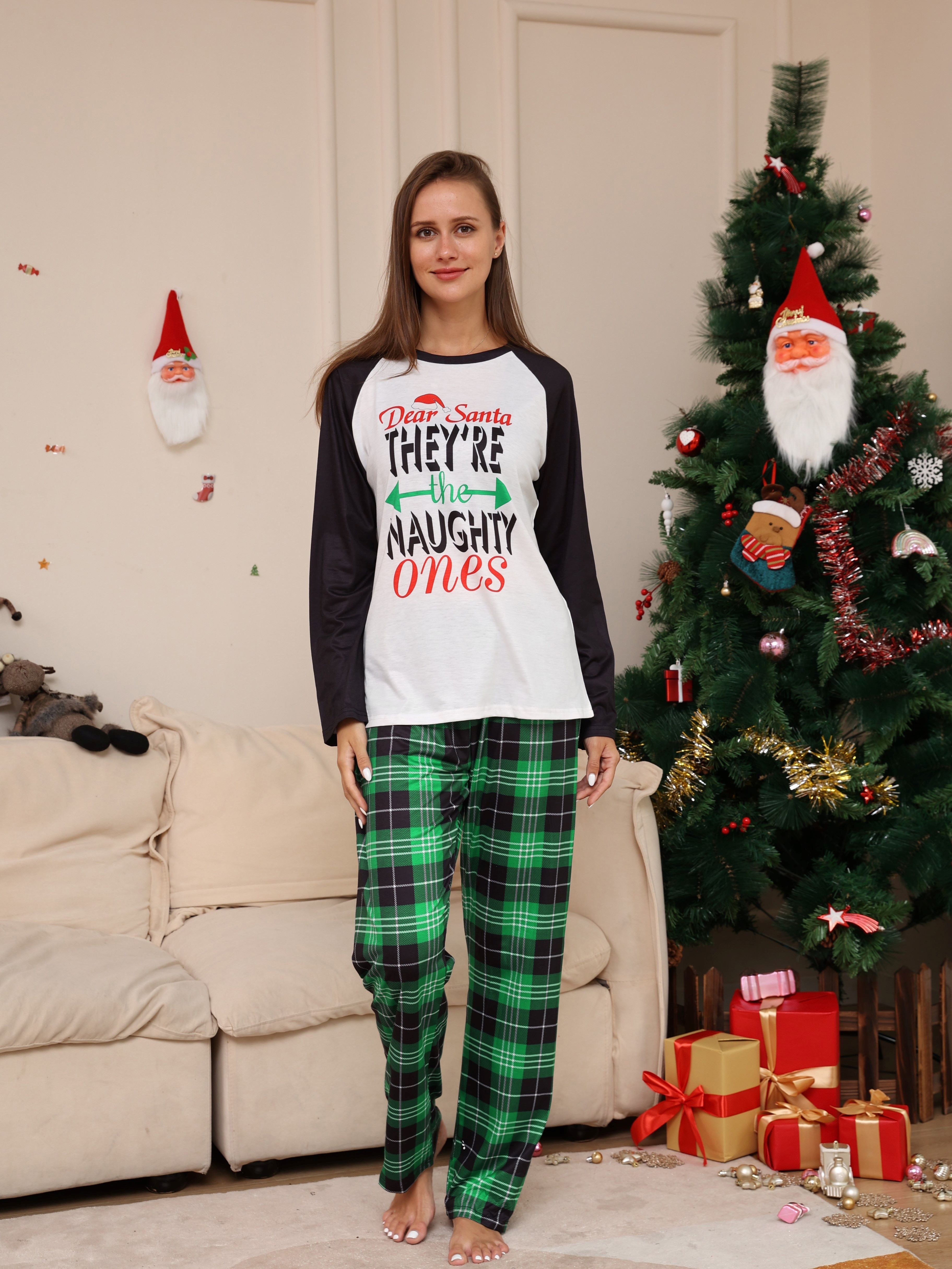 Matching christmas best sale pjs short sleeve