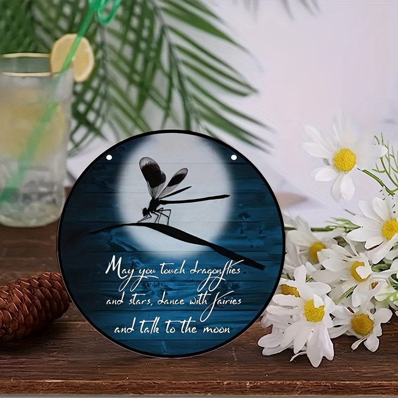 Dragonfly Wooden Night Light Decor Housewarming Memorial - Temu