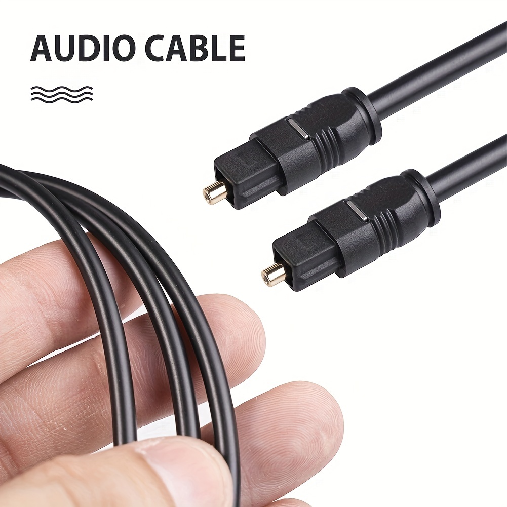 Cable Óptico Audio Toslink Emk Reproductor Blu-ray, Tv 1,50m