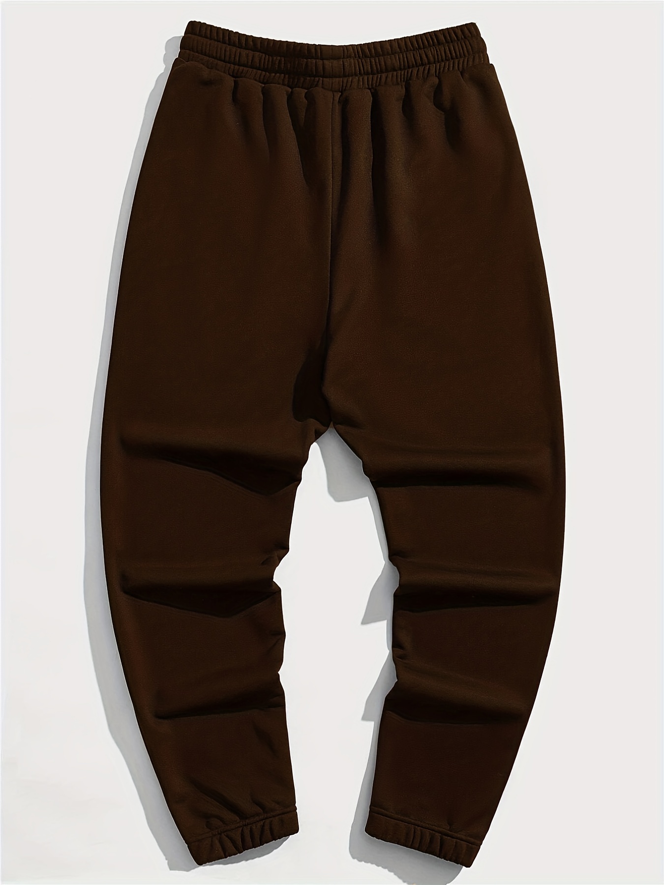 Anime Cloud Print Drawstring Sweatpants Loose Fit Pants Men Spring Autumn