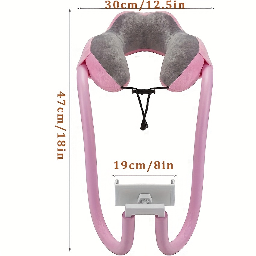Mobile Phone Holder With Lazy Support U-shaped Pillow Nap Pillow Memory  Foam Cervical Spine Neck Pillow Tablet Computer Stands - AliExpress