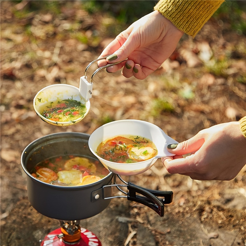 Portable And Lightweight Aluminum Camping Cooking Set With Storage