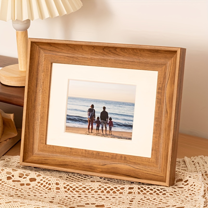 Picture Frame Wooden Photo Frame Photo - Temu