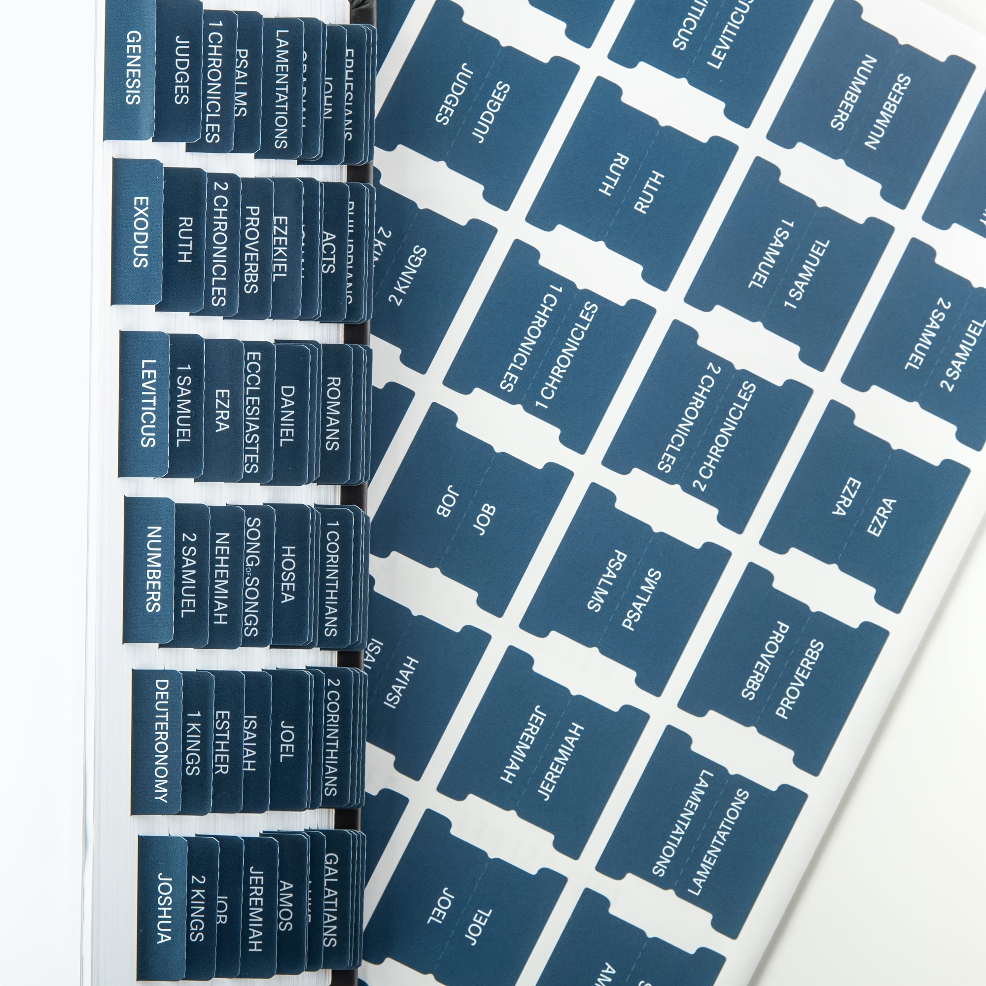 Bible Tabs,sticky Index Tabs, 75 Tabs, Bible Index Label Sticker Bookmarks,  Laminated Bible Tabs Accessories, Bible Study Journaling Supplies, Bible  Index Book Tabs For Men And Women - Temu