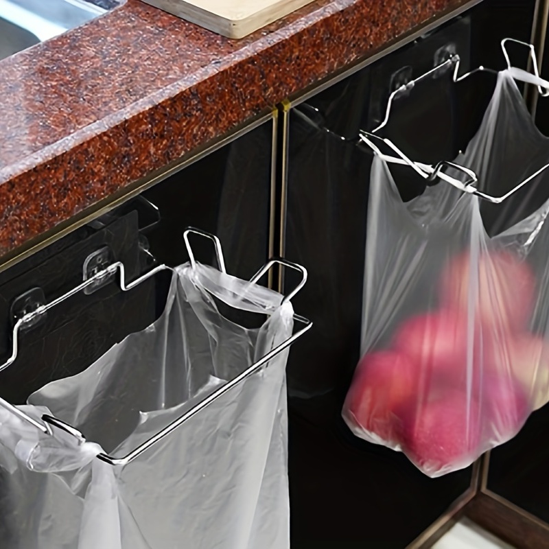 Hanging Garbage Bag Holder for Home Kitchen Cupboard Trash Bag