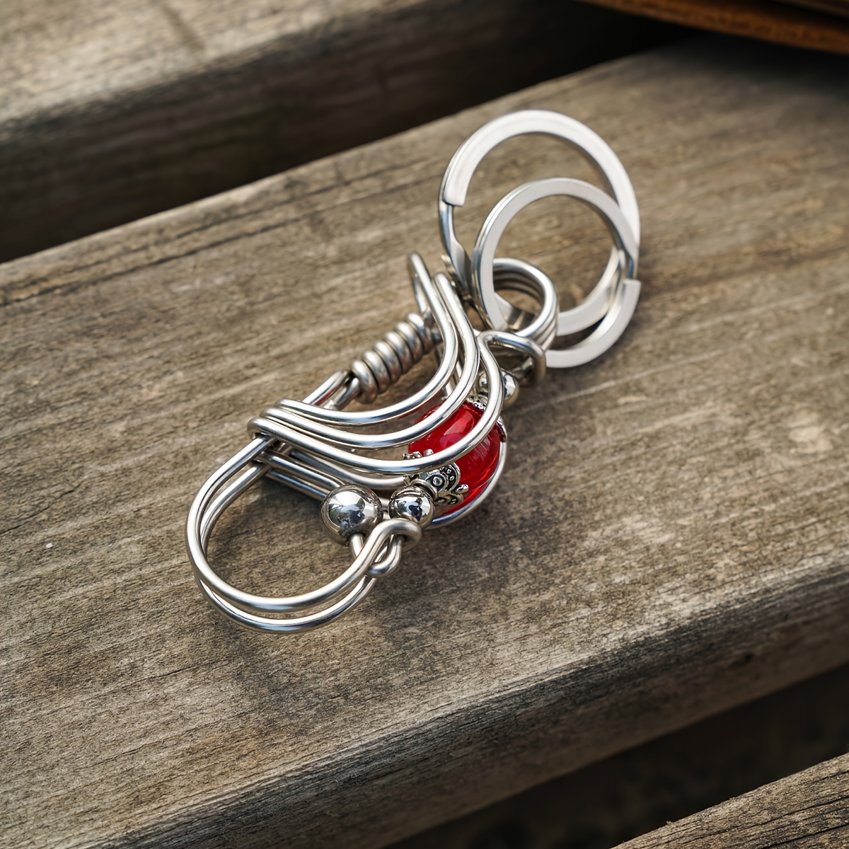 stainless steel keychain for men fashion pendant for backpack