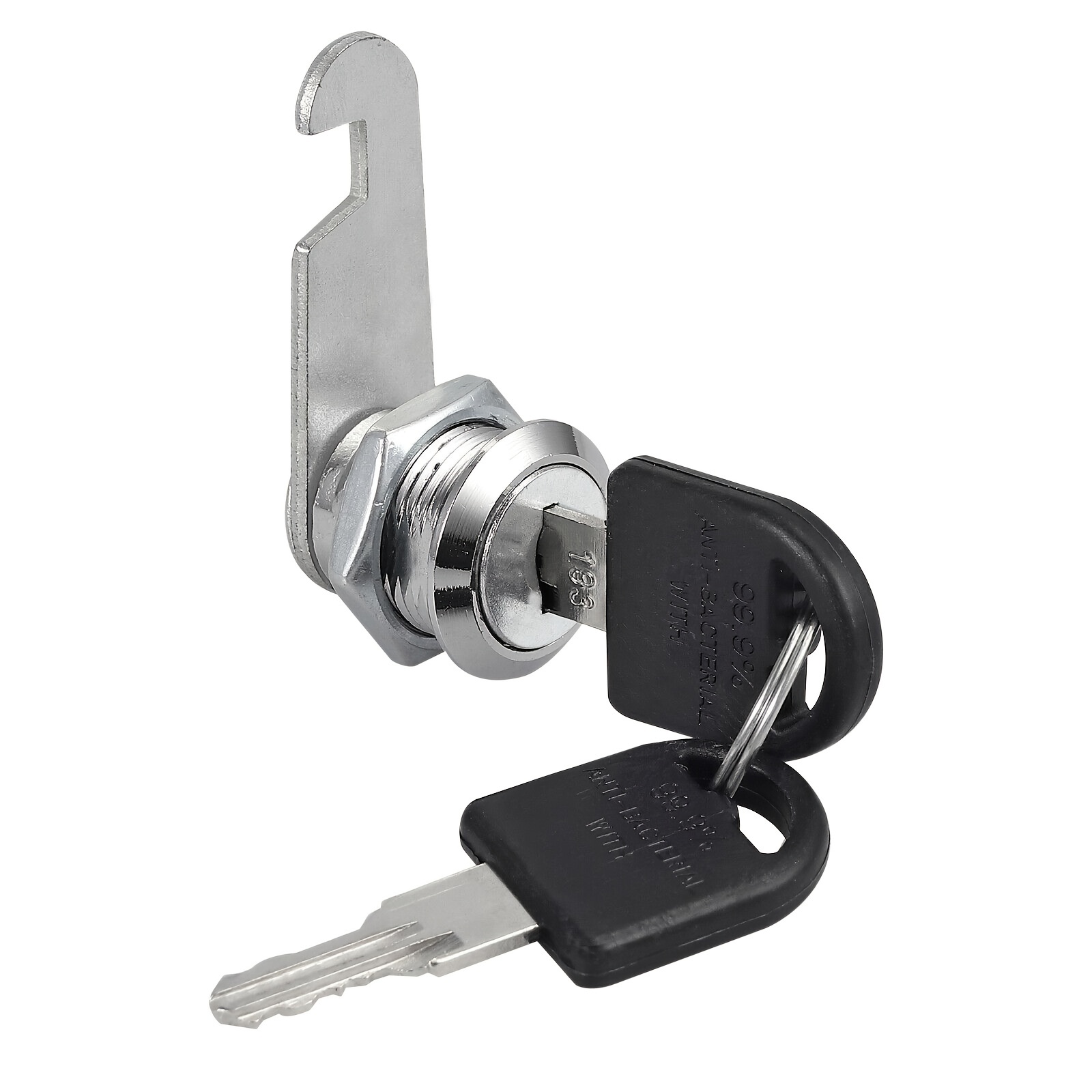 Cam Lock Desk Drawer Lock 16MM + 2 Keys for Arcade Cupboard Mailbox File  Cabinet 