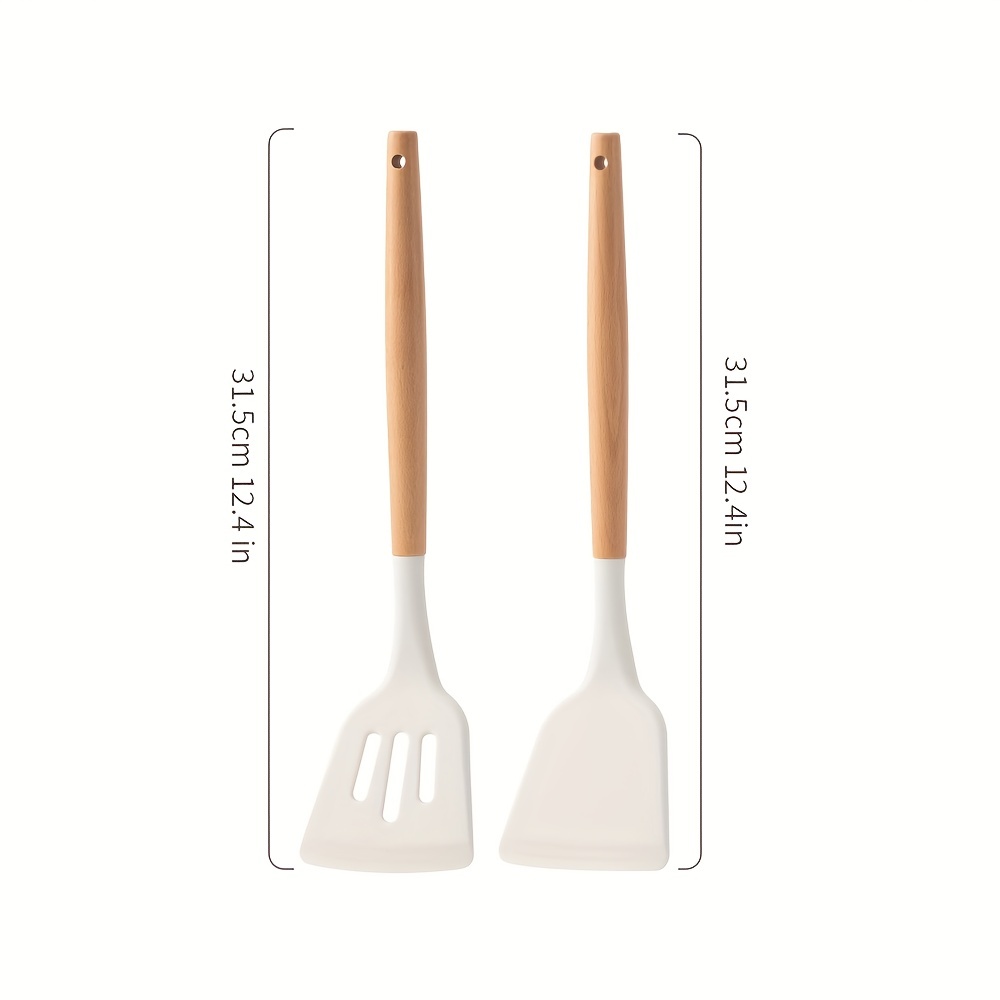 Customized Silicone Spatula Heat Resistant Non-Stick Rubber