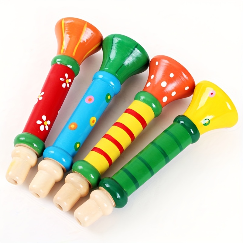 Instrumentos musicales, instrumentos de trompeta de juguete para trompeta,  juguetes educativos, juguete musical para , color aleatorio, 35X11X9CM