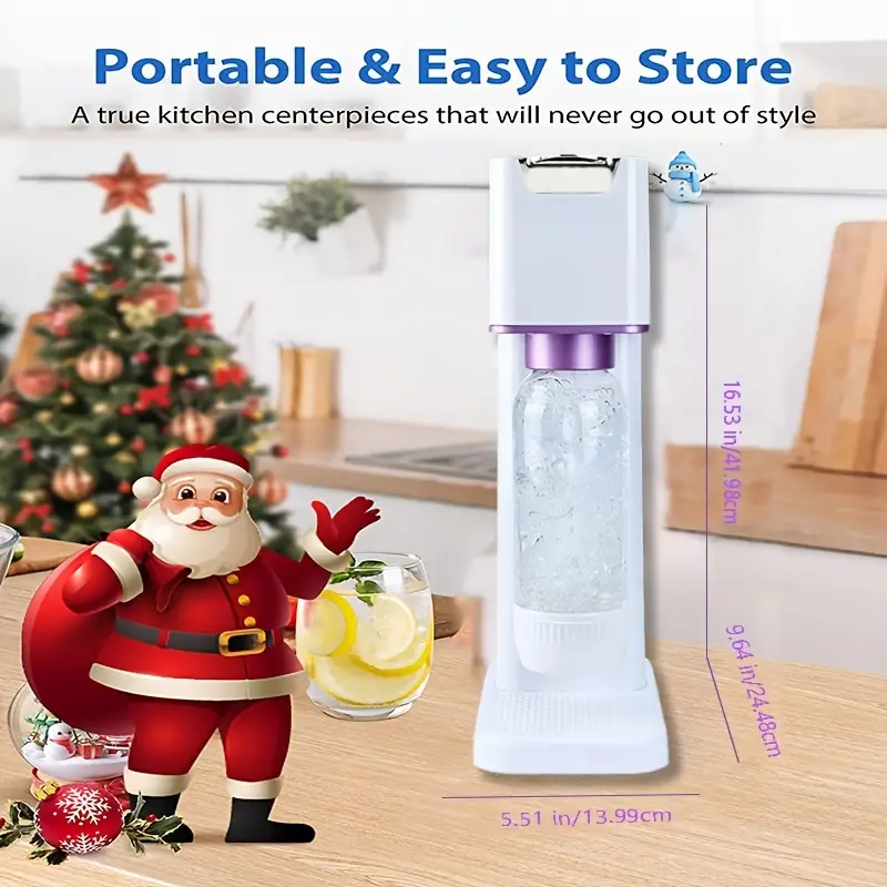 Sparkling Water Maker Carbonated Soda Water Maker With Pet - Temu