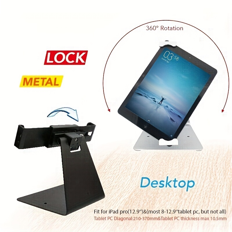 Secure Tablet & iPad POS Stand