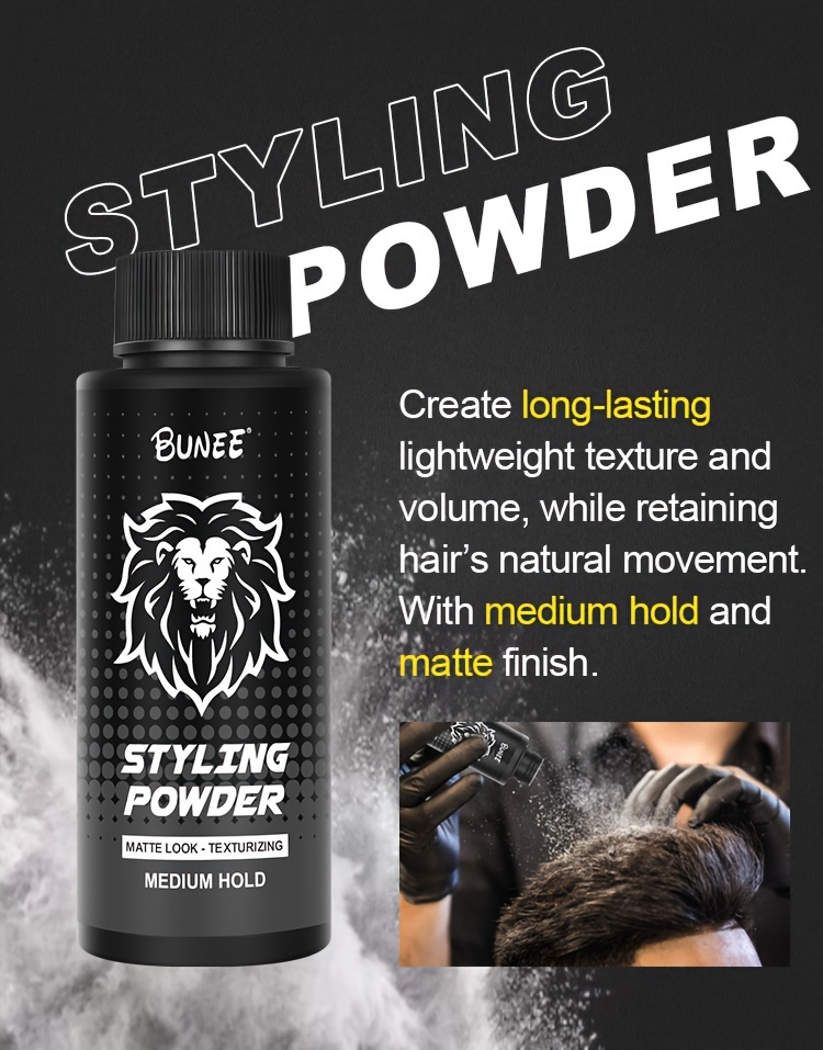 Hair Styling Poweder Fluffy Hair Shaping Powder For Men Long - Temu ...