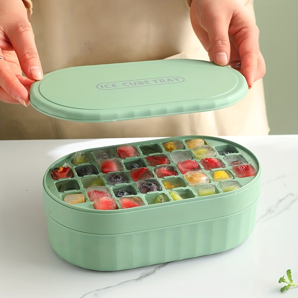 72 Grid Ice Block Mold Box Set ,Ice Cube Tray For Refrigerator