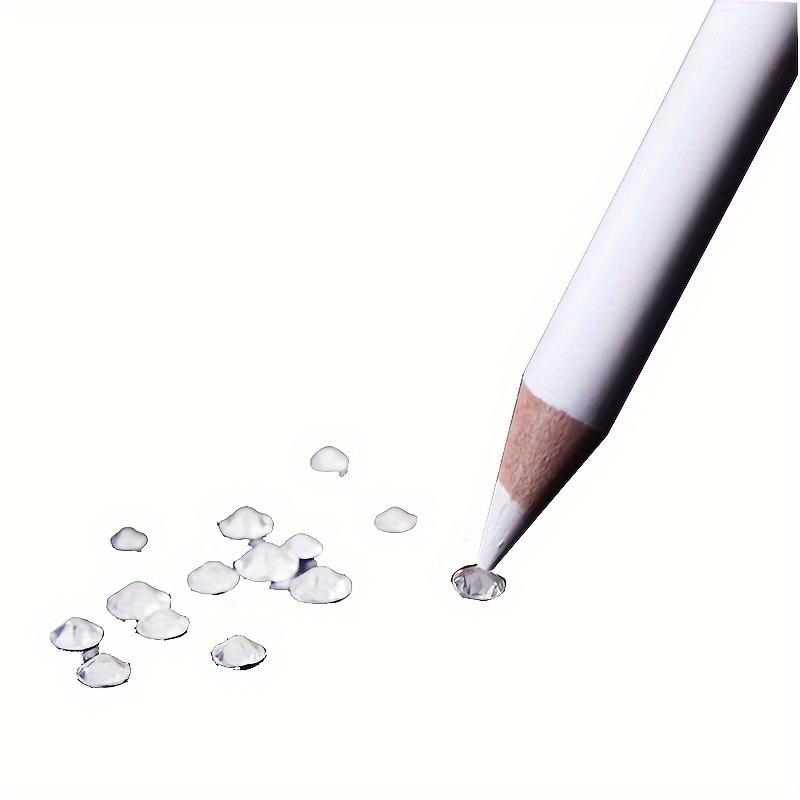 5pcs Rhinestone Picker Pen, Nail Art Wax Pen For Rhinestones Pick Up,  Dotting Tool For Nail Art DIY Decoration