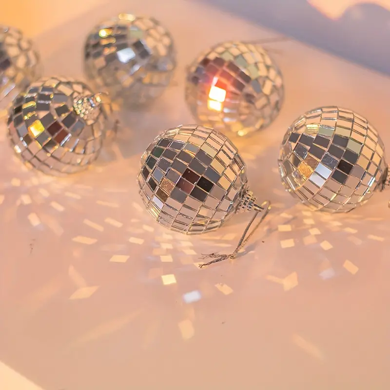Mirror Disco Balls Set Mini Disco Party Decoration Hanging - Temu