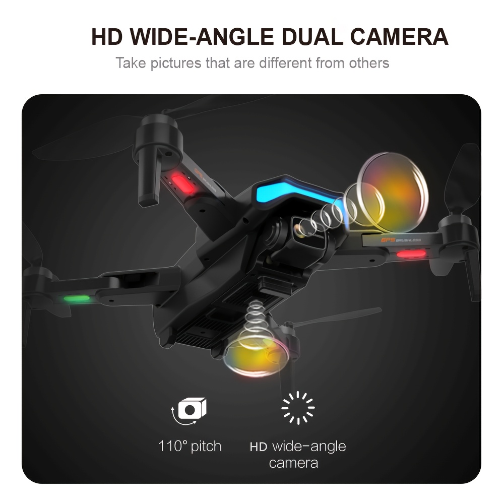 F188 GPS RC Drone With Dual Camera, 5G Remote Signal, Optical Flow Hovering, Smart Follow, One-Key Return, Gesture Control, With Storage Bag details 8