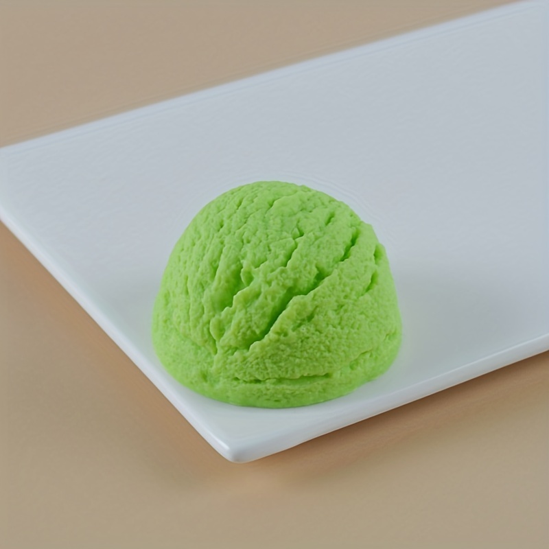 Mini Fake Ice Scoop Faux Ice Cream Scoop Chocolate Ice Cream Scoop Green  Tea Ice Cream Scoop Fake Ice Cream Faux Ice Cream Scoops Photo Prop 