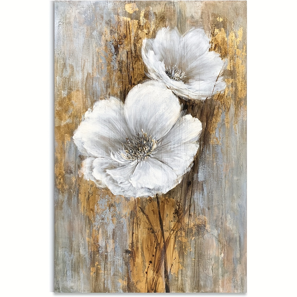Set de cuadros flores en fondo blanco Forme 364LUL1274 - Comprar barato