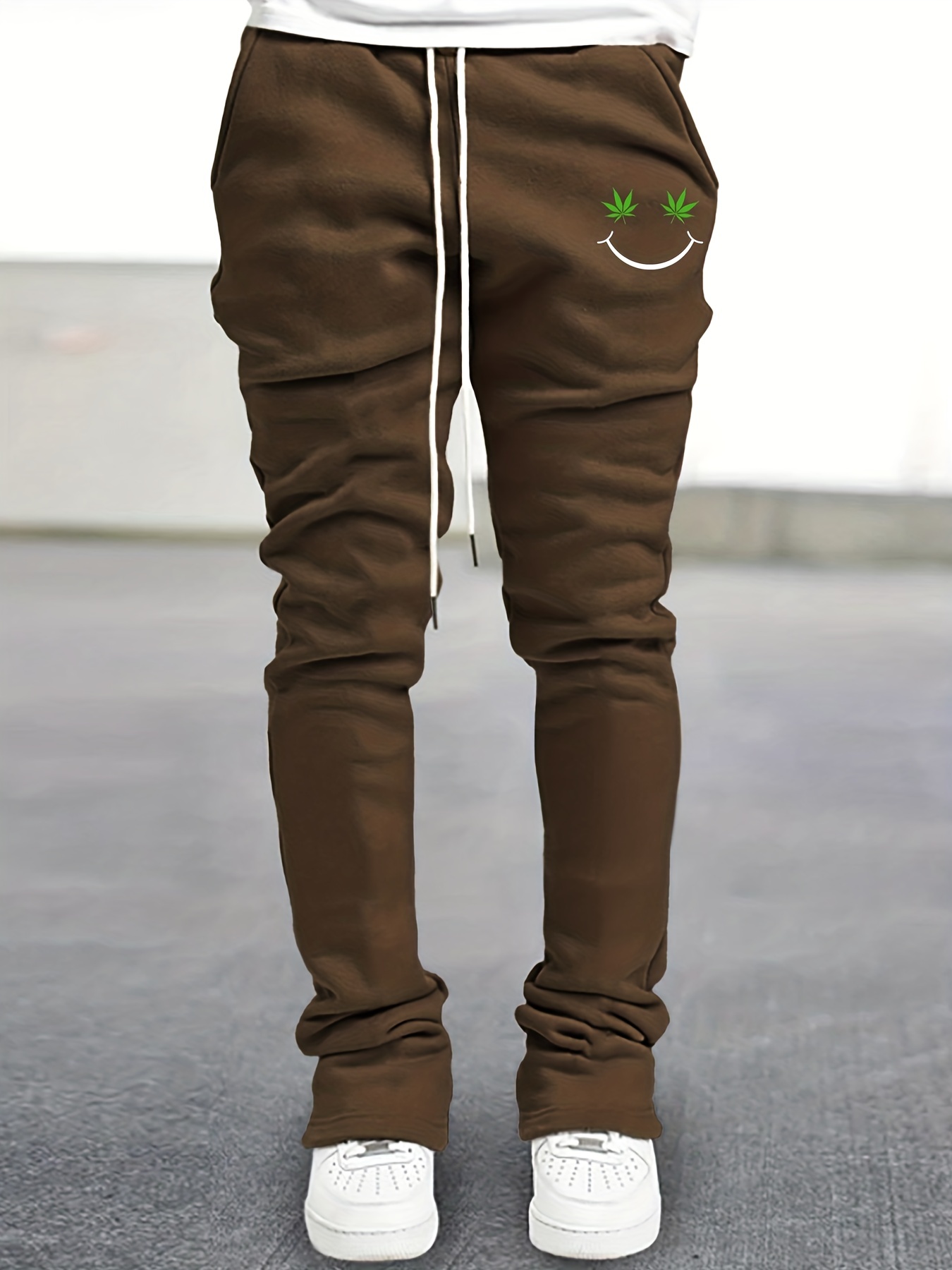 Men's Funny Pattern Flare Pants