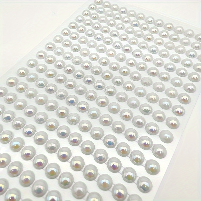 Stick On Pearls White 260Pcs