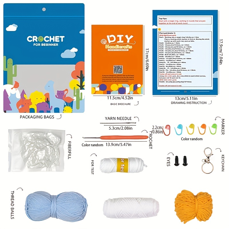 New Arrival English Instruction Book Crochet Material - Temu