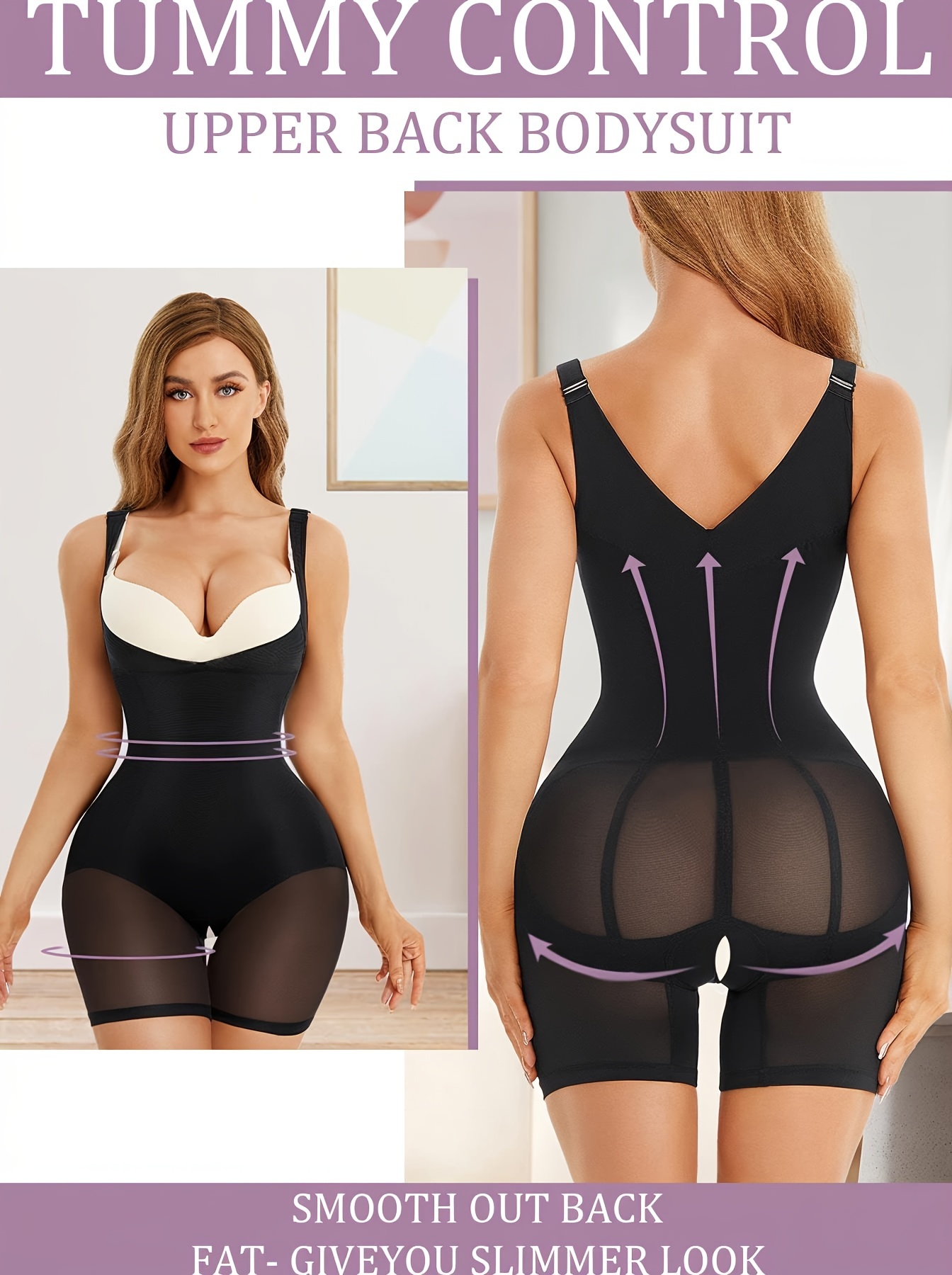 Breathable Womens Body Shaper Tummy Tucker For Slimming And